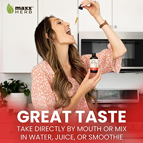 Foto 5 pulgar | Suplemento Maxx Herb, Extracto De Ashwagandha, Potencia Máxima, 120 Ml - Venta Internacional.
