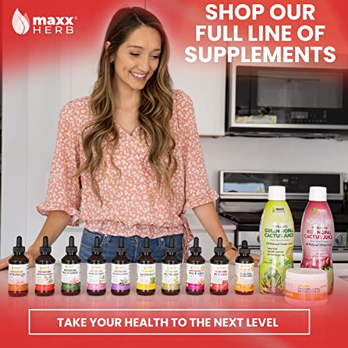 Foto 7 pulgar | Suplemento Maxx Herb, Extracto De Ashwagandha, Potencia Máxima, 120 Ml - Venta Internacional.