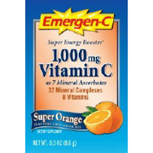 Foto 2 pulgar | Mezcla De Bebidas Con Vitamina C Emergen-c Super Orange 30 Paquetes X4 - Venta Internacional.