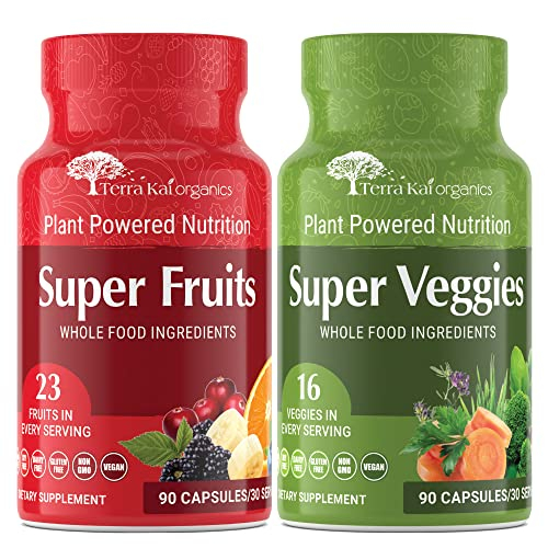 Suplemento Terra Kai Organics Con Superfrutas Y Verduras, 180 Unidades - Venta Internacional.