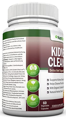 Foto 5 pulgar | Suplemento De Limpieza Renal Nutrionn Detox Para El Tracto Urinario, 60 Ml - Venta Internacional.