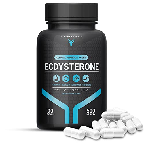 Foto 2 pulgar | Suplemento Fit And Focused Ecdysterone 500 Mg 90 Cápsulas - Venta Internacional.