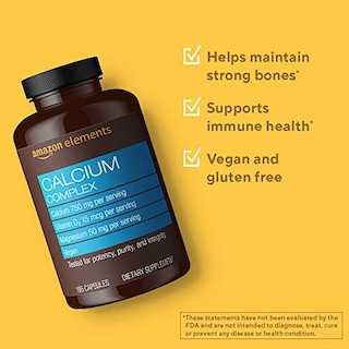 Foto 3 | Complemente El Complejo De Calcio Amazon Elements Con Vitamina D 195 - Venta Internacional.