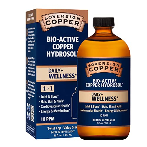 Foto 2 pulgar | Suplemento De Hidrosol De Cobre Bioactivo De Sovereign Copper, 480 Ml - Venta Internacional.
