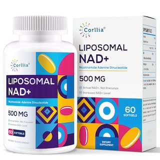 Foto 1 | Suplemento Corllia Liposomal Nad+ De 500 Mg con Cápsula Blanda de 250 Mg De Tmg - Venta Internacional