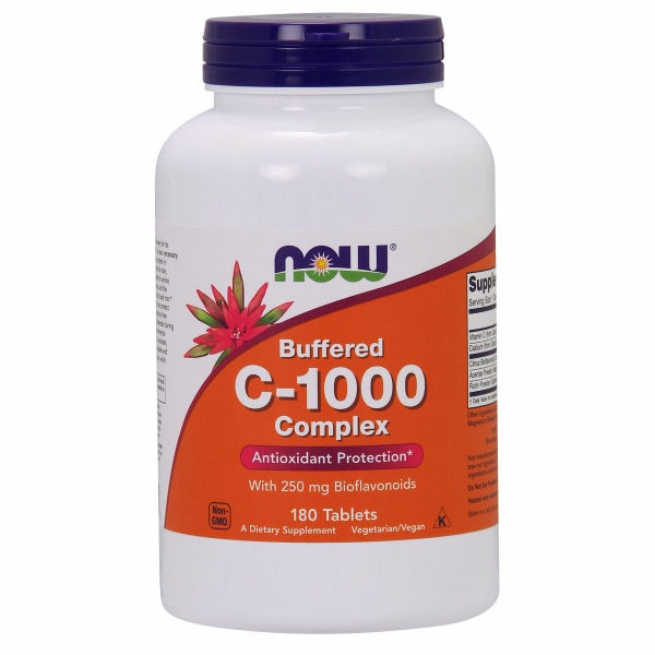 Foto 2 pulgar | Complemento De Vitamina C-1000 De Supplement Now Foods, 180 Comprimidos - Venta Internacional.