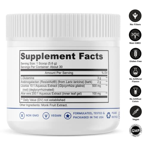 Foto 8 pulgar | Suplemento Pure Therapro Rx Leaky Gut Defense 30 Porciones - Venta Internacional.