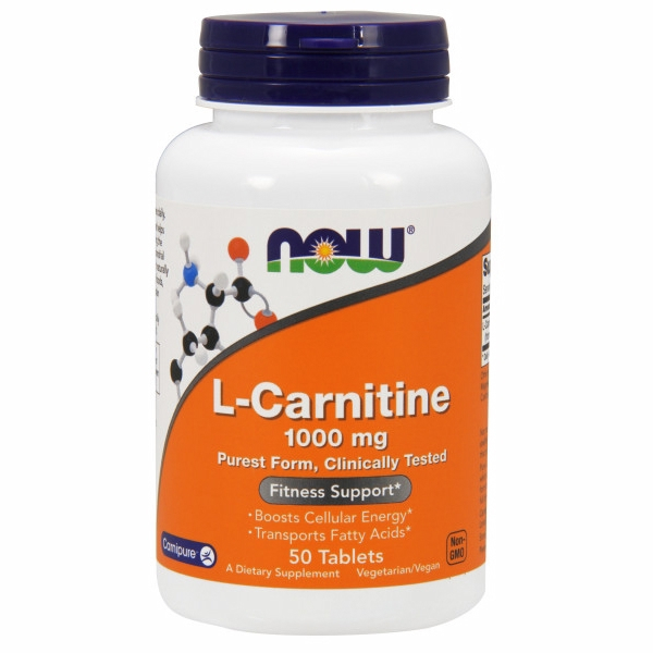 Foto 2 pulgar | 50 Comprimidos De L-carnitina Supplement Now Foods paquete De 2 - Venta Internacional
