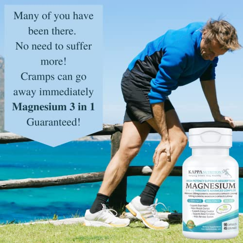 Foto 7 pulgar | Suplemento Kappa Nutrition L-treonato De Magnesio 3 En 1 90 C - Venta Internacional.
