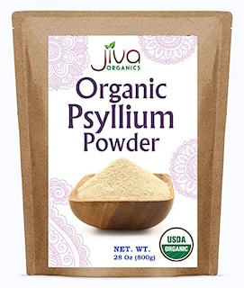 Foto 1 | Cáscara De Psyllium En Polvo Jiva Organics, Bolsa A Granel De 800 G, Sin Sabor - Venta Internacional.