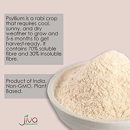 Foto 5 pulgar | Cáscara De Psyllium En Polvo Jiva Organics, Bolsa A Granel De 800 G, Sin Sabor - Venta Internacional.
