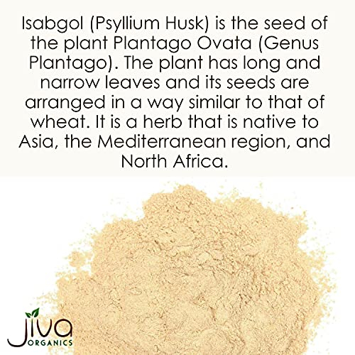 Foto 6 pulgar | Cáscara De Psyllium En Polvo Jiva Organics, Bolsa A Granel De 800 G, Sin Sabor - Venta Internacional.