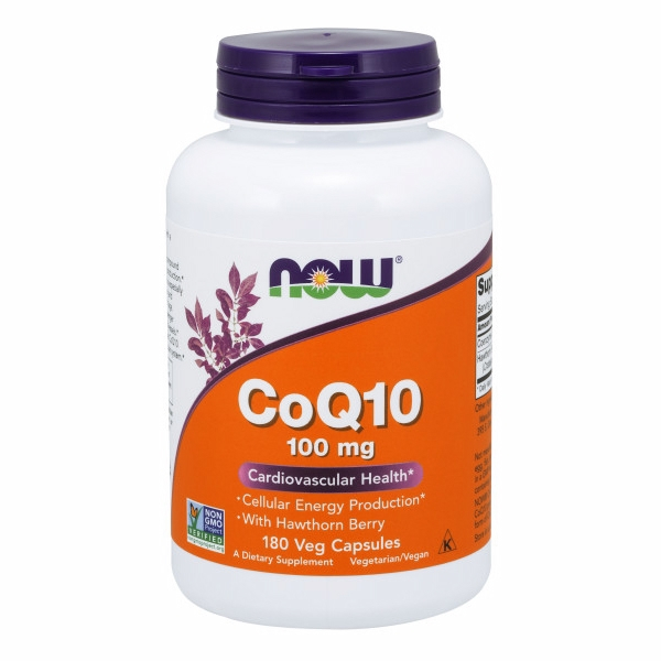 Foto 1 | Complementa La Coq10 De Now Foods Con Bayas De Espino Blanco, 180 Cápsulas - Venta Internacional.