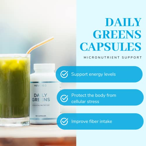 Foto 5 pulgar | Suplemento Revive MD Daily Greens 180 Cápsulas - Venta Internacional