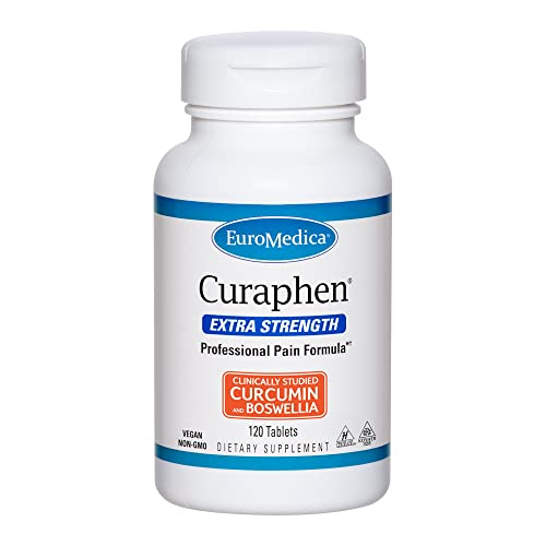 Foto 2 pulgar | Suplemento Euromedica Curaphen Extra Strength 120 Comprimidos - Venta Internacional