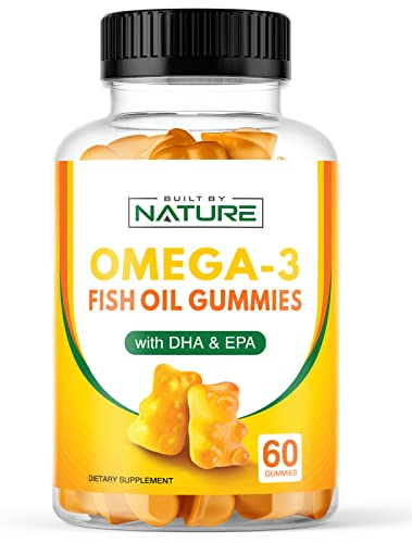 Foto 2 pulgar | Gomitas De Aceite De Pescado Omega 3 De Supplement Built By Nature 60 Unidades - Venta Internacional.