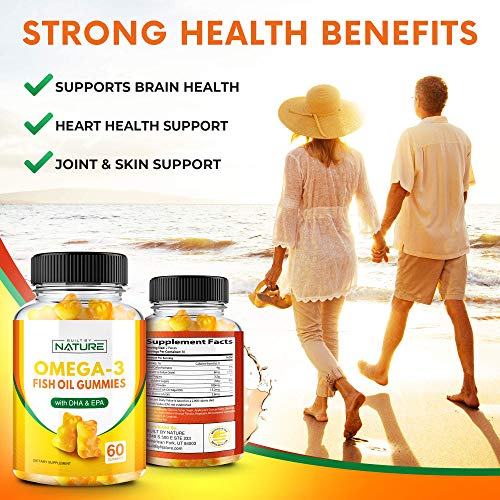 Foto 7 pulgar | Gomitas De Aceite De Pescado Omega 3 De Supplement Built By Nature 60 Unidades - Venta Internacional.