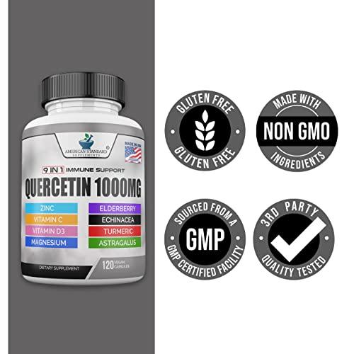Foto 8 pulgar | Suplemento American Standard Supplements Immune Support 120  - Venta Internacional.