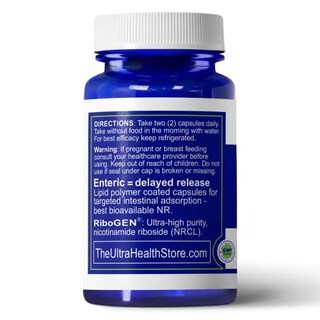 Foto 3 | Suplemento Ultrahealth De Ribósido De Nicotinamida (nr) De 300 Mg - Venta Internacional.