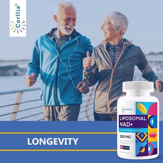 Foto 6 | Suplemento Corllia Liposomal Nad+ De 500 Mg Con Cápsula Blanda De 250 Mg De Tmg - Venta Internacional.