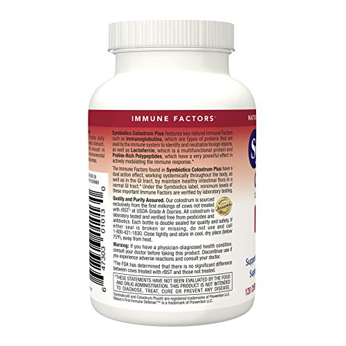 Foto 3 pulgar | Suplemento Symbiotics Immunity Support Colostrum Plus Chewab - Venta Internacional.