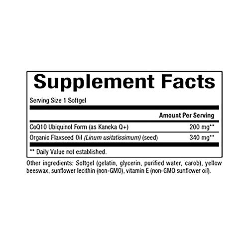 Foto 3 pulgar | Suplemento Natural Factors Ubiquinol Active Coq10 200 Mg 60s - Venta Internacional.