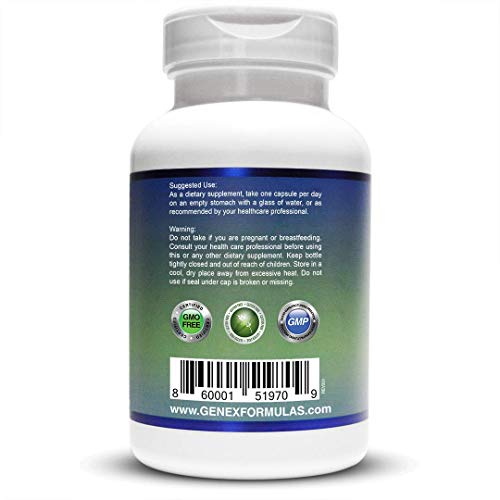 Foto 4 pulgar | Suplemento Genex De Nicotinamida 500 Mg 100 Cápsulas De Vitamina B3 - Venta Internacional.