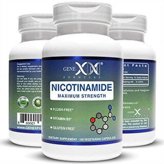 Foto 7 | Suplemento Genex De Nicotinamida 500 Mg 100 Cápsulas De Vitamina B3 - Venta Internacional.