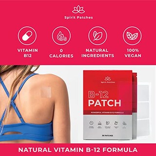 Foto 2 | Energy Patches Spirit Patches B12 Con Té Verde Y Vitamina C 36 - Venta Internacional.