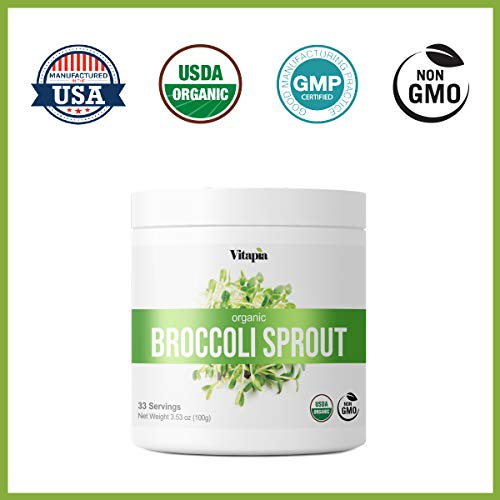 Foto 2 | Germen De Brócoli En Polvo Vitapia Organic, Suministro De 30 Días - Venta Internacional.