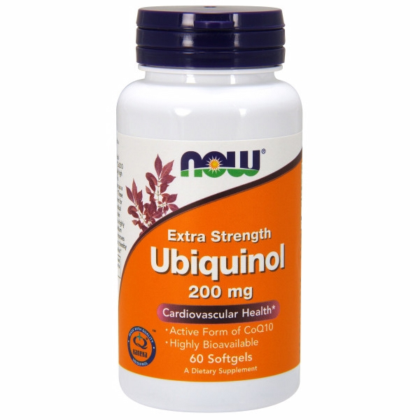 Foto 2 pulgar | NOW Foods Ubiquinol Extra Strength - Suplemento de CoQ10 con aceite MCT 60 cápsulas blandas x2
