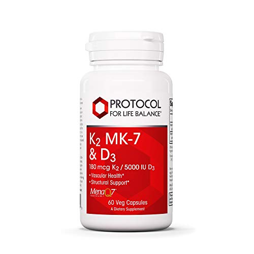 Foto 1 | Protocolo De Suplemento Para Life Balance K2 Mk-7 Y D3 60 Cápsulas - Venta Internacional.