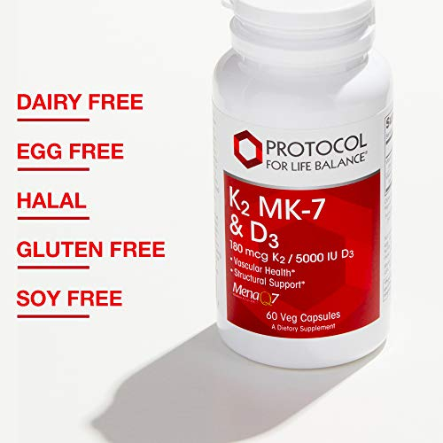 Foto 5 | Protocolo De Suplemento Para Life Balance K2 Mk-7 Y D3 60 Cápsulas - Venta Internacional.