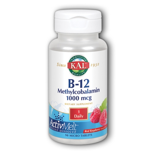 Foto 2 pulgar | Suplemento Kal B-12 Metilcobalamina Activmelt 90 Comprimidos - Venta Internacional.