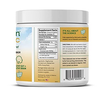 Foto 3 | Suplemento De Prebiotina Y Fibra Prebiótica De 240 G Para La Curación Digestiva - Venta Internacional.