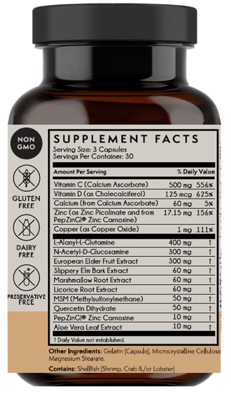 Foto 3 pulgar | Complemente Las Cápsulas Healthy Gut De Terra Origin Con Immunity Boo - Venta Internacional.