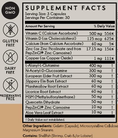 Foto 5 pulgar | Complemente Las Cápsulas Healthy Gut De Terra Origin Con Immunity Boo - Venta Internacional.
