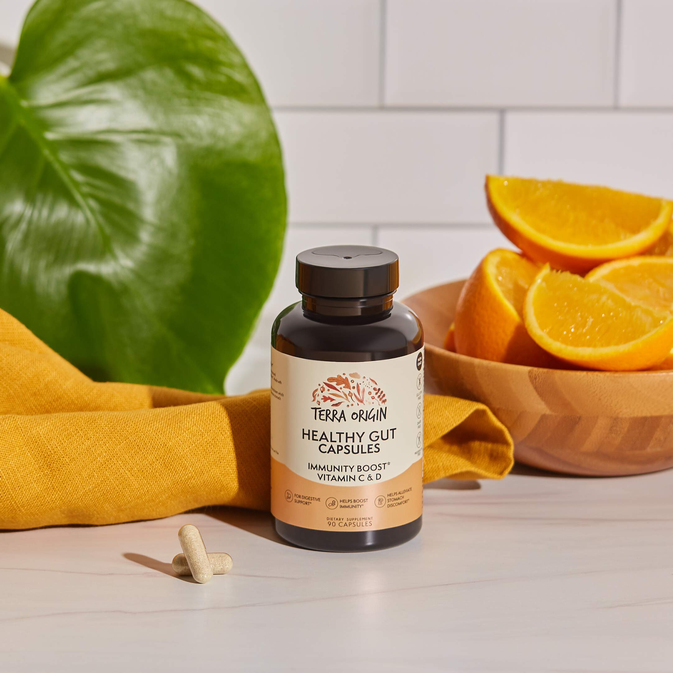 Foto 7 | Complemente Las Cápsulas Healthy Gut De Terra Origin Con Immunity Boo - Venta Internacional.