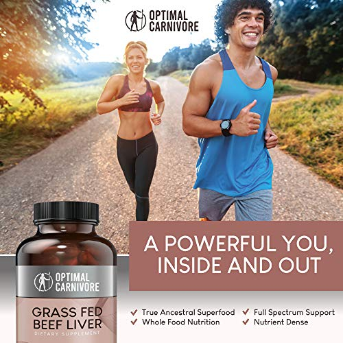 Foto 5 pulgar | Cápsulas Supplement Optimal Carnivore Beef Hígado, 180 Píldoras - Venta Internacional.
