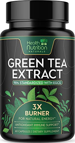 Foto 2 pulgar | Extracto De Té Verde De Supplement Health Nutrition Naturals 60 Ca - Venta Internacional.