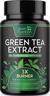 Foto 1 | Extracto De Té Verde De Supplement Health Nutrition Naturals 60 Ca - Venta Internacional.