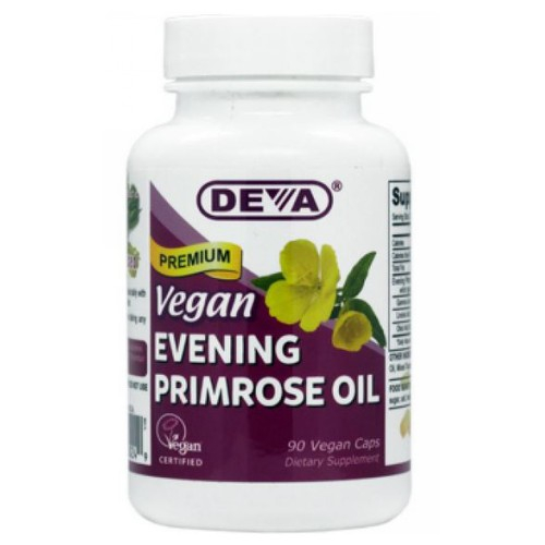 Foto 2 pulgar | Suplemento Deva con Vitaminas Veganas y Aceite de Onagra 90 cápsulas
