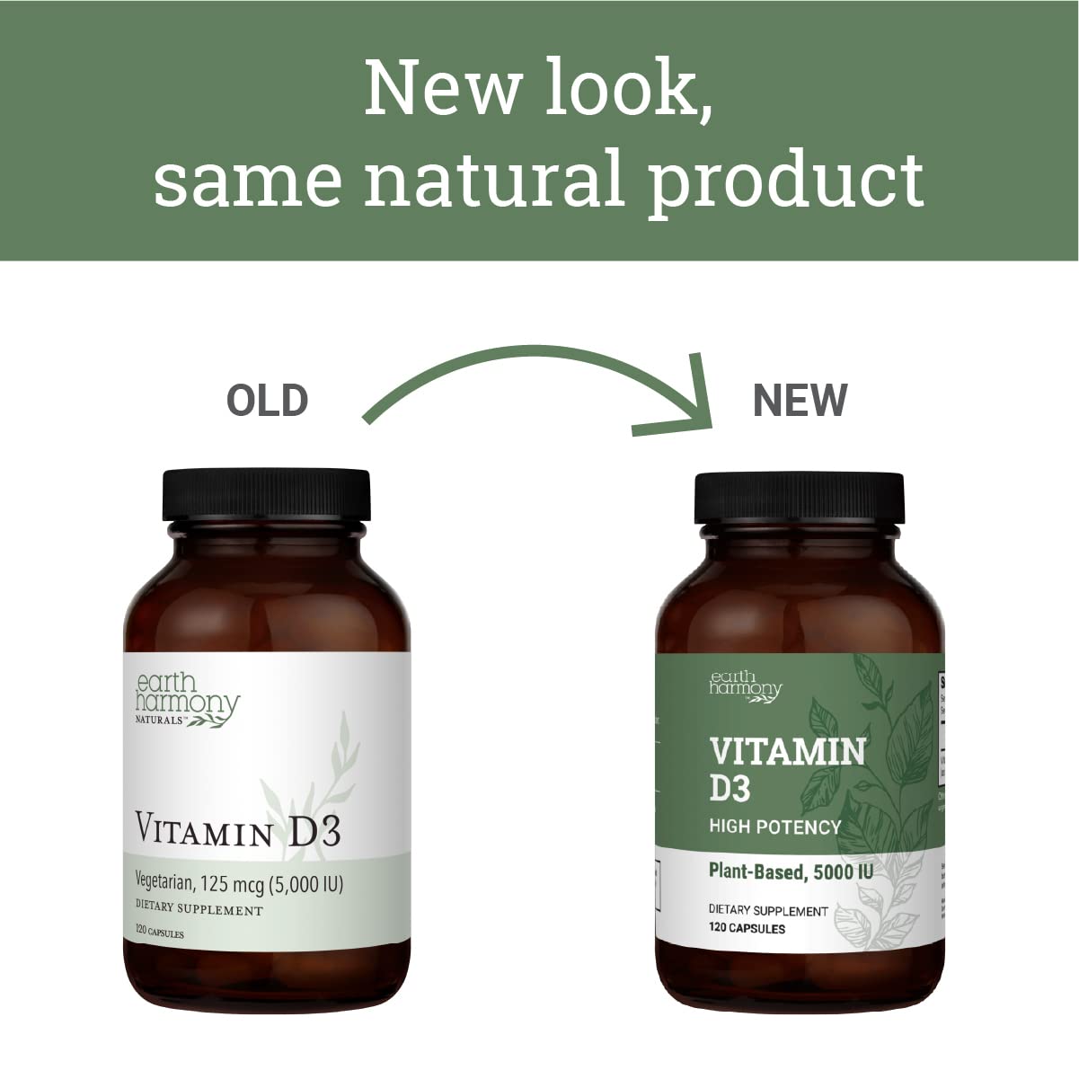 Foto 4 pulgar | Suplemento De Vitamina D3 Vegana Earth Harmony Naturals 5000 Ui - Venta Internacional.