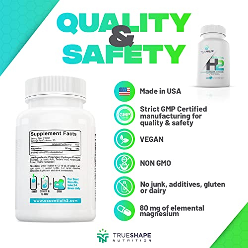 Foto 6 pulgar | Suplemento Trueshape Nutrition Essential H2 Fizzy Hydrogen - Venta Internacional.