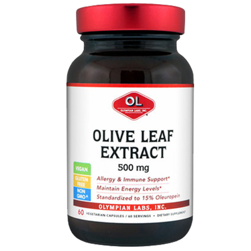 Foto 1 | Suplemento De Extracto De Hoja De Olivo De Olympian Labs, 60 Cápsulas X 2 - Venta Internacional.