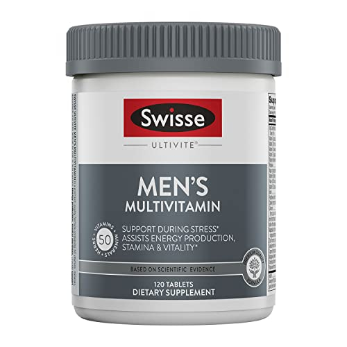 Foto 2 pulgar | Multivitamínico Swisse Ultivite Daily Para Hombres 120 Comprimidos - Venta Internacional.