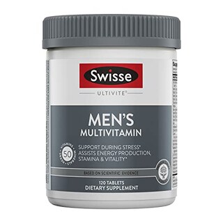 Foto 1 | Multivitamínico Swisse Ultivite Daily Para Hombres 120 Comprimidos - Venta Internacional.