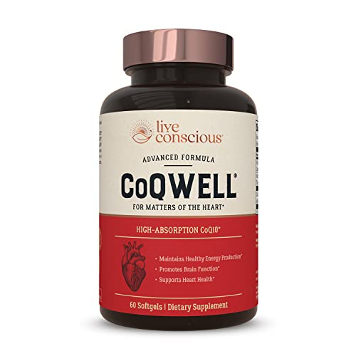 Suplemento Live Conscious Coq10 Coqsol 100 Mg 60 Cápsulas Blandas - Venta Internacional.