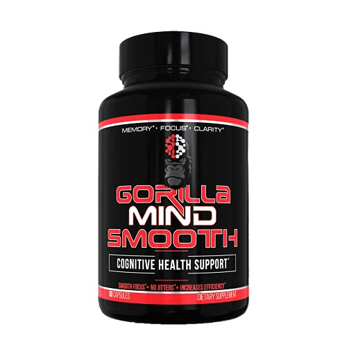 Foto 2 pulgar | Suplemento Nootrópico Gorilla Mind Smooth 90 Cápsulas - Venta Internacional.
