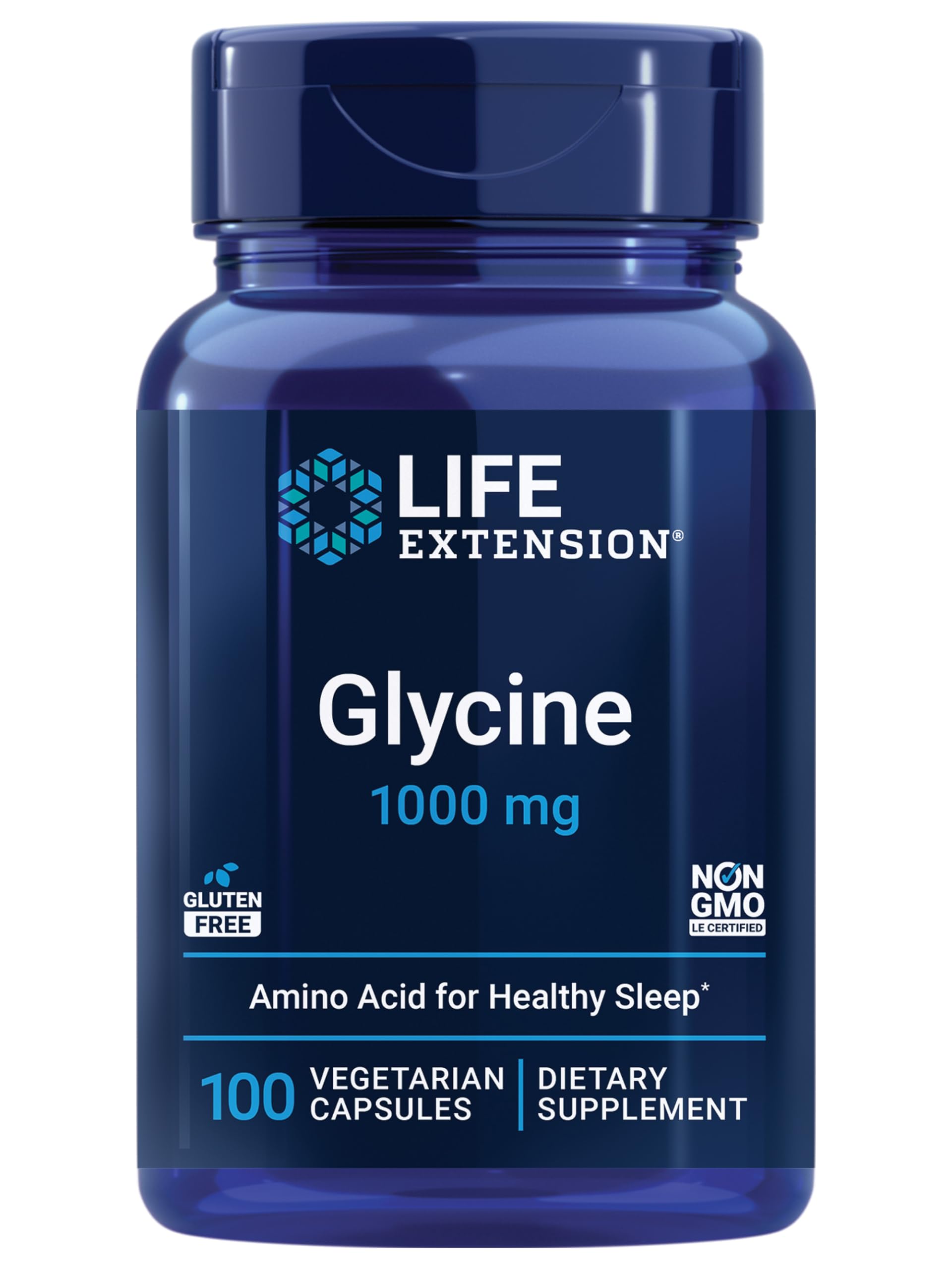 Foto 2 pulgar | Suplemento Life Extension Glycine 1000 Mg 100 Cápsulas - Venta Internacional.